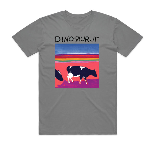 Without A Sound Cow Grey T-Shirt