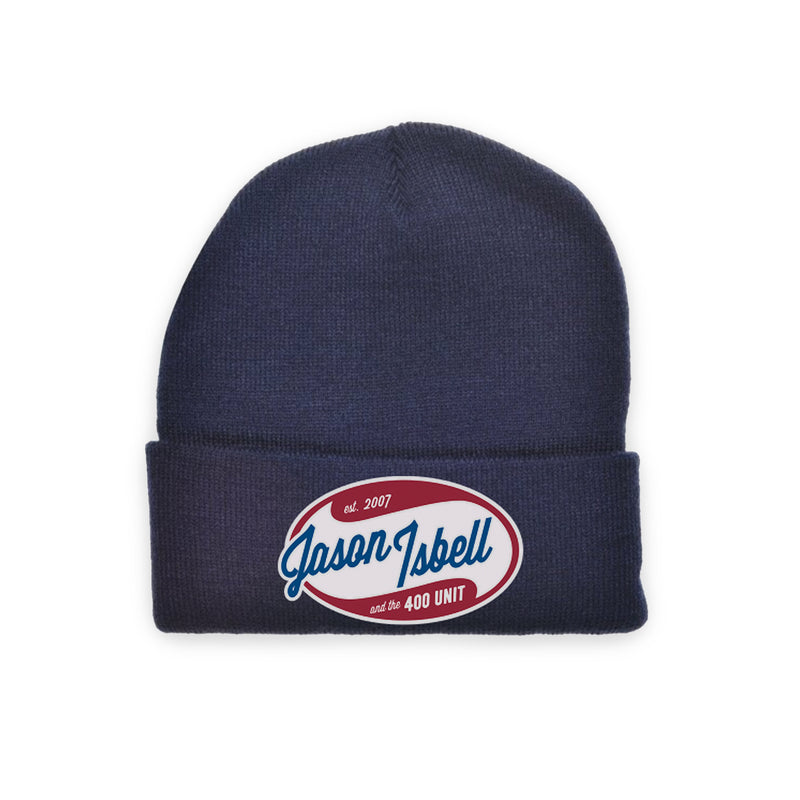 Jason Isbell Oval Logo Beanie