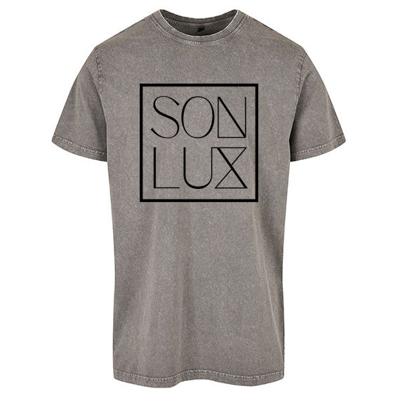 Son Lux Box Logo Acid Wash T-Shirt