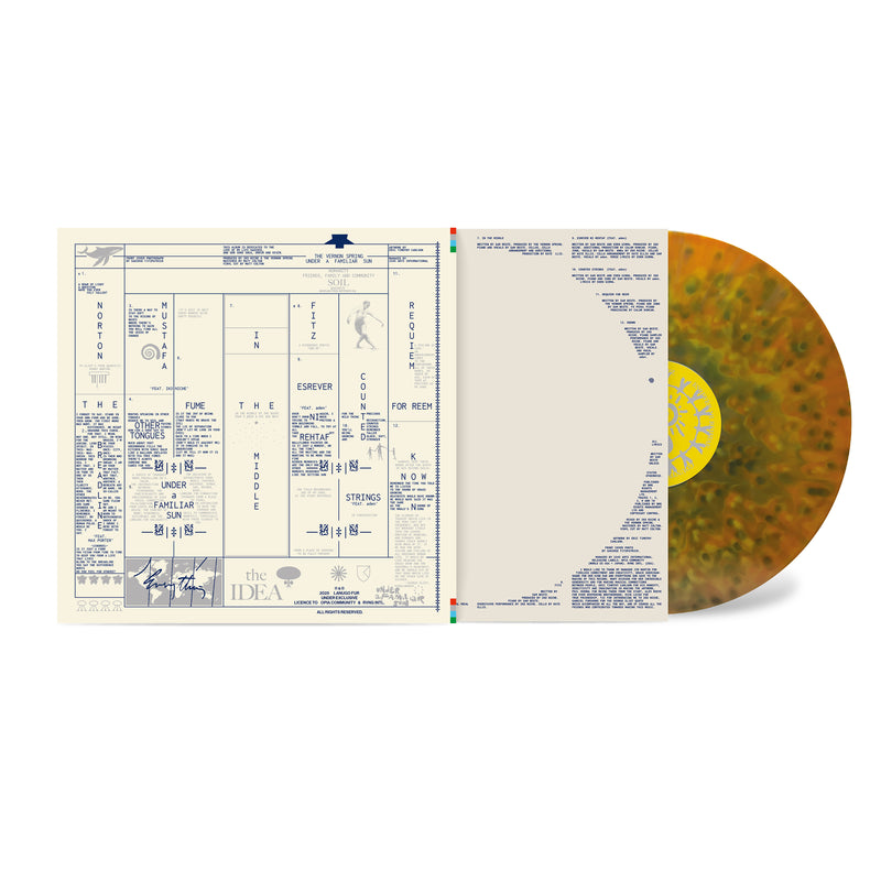 (PRE-ORDER) Under a Familiar Sun Exclusive "Shea" Coloured LP