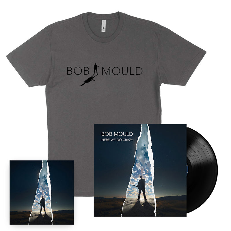 (PRE-ORDER) Here We Go Crazy LP + CD + Silhouette T-Shirt Bundle