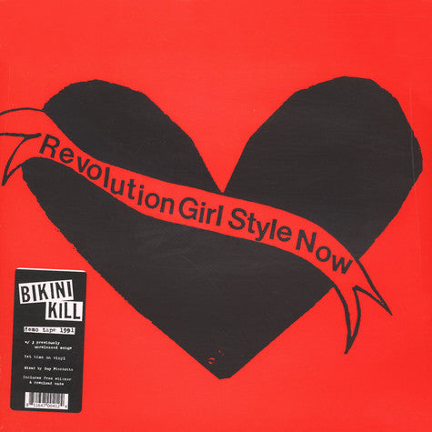 Bikini Kill Revolution Girl Style Now LP LP- Bingo Merch Official Merchandise Shop Official