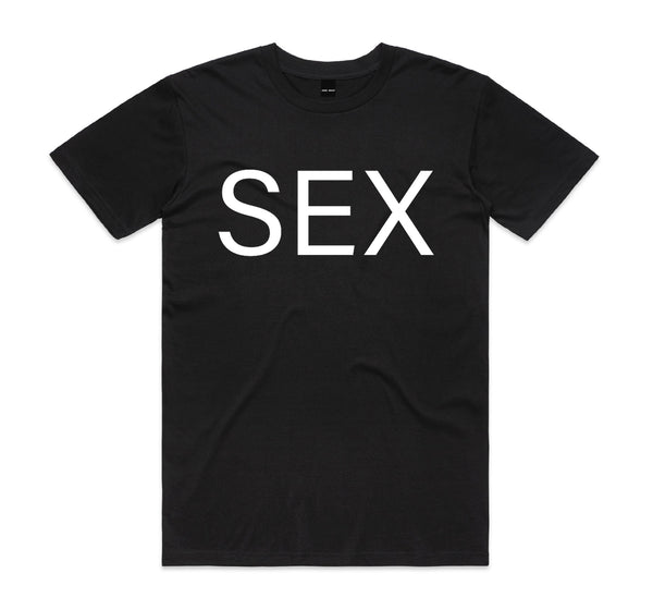 SEX - Black short sleeve T-shirt