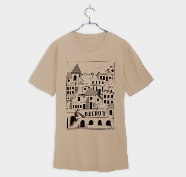 Gallipoli Natural T-Shirt
