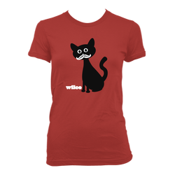 Wilco Cat Girl's Shirt T-Shirt- Bingo Merch Official Merchandise Shop Official