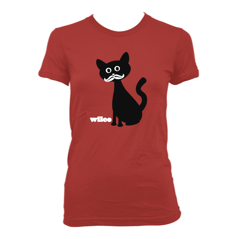 Wilco Cat Girl's Shirt T-Shirt- Bingo Merch Official Merchandise Shop Official