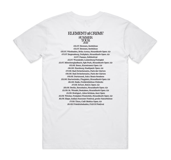 Sommer Tour 2021 T-Shirt weiß