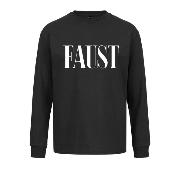 Faust - Black Long-Sleeved T-shirt