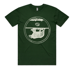 Godspeed You! Black Emperor Bear Forest Green T-Shirt- Bingo Merch Official Merchandise Shop Official