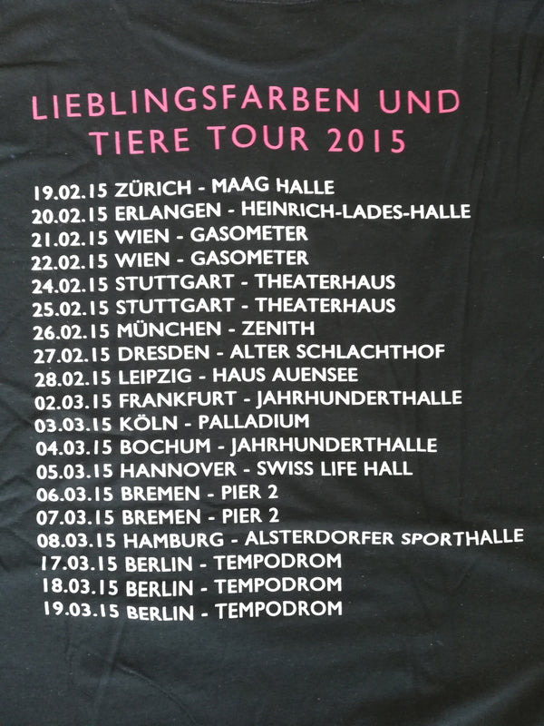 Element Of Crime Lieblingsfarben Tour T-Shirt- Bingo Merch Official Merchandise Shop Official