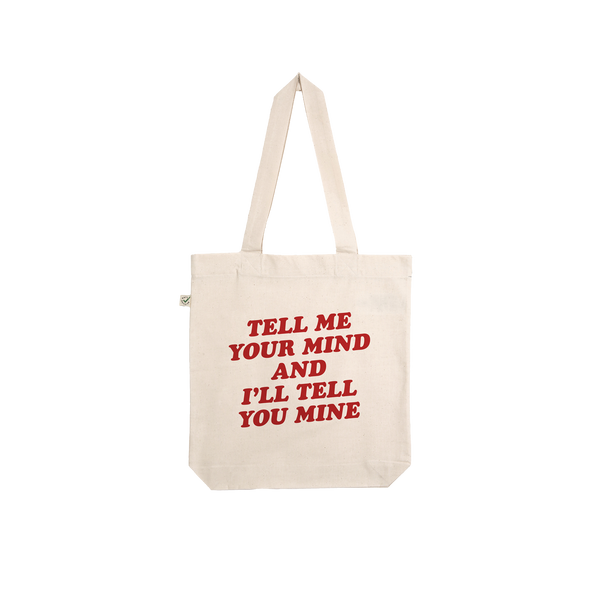 Tell Me Your Mind Totebag