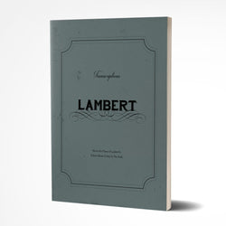 Lambert Transcriptions Sheet Book Book- Bingo Merch Official Merchandise Shop Official