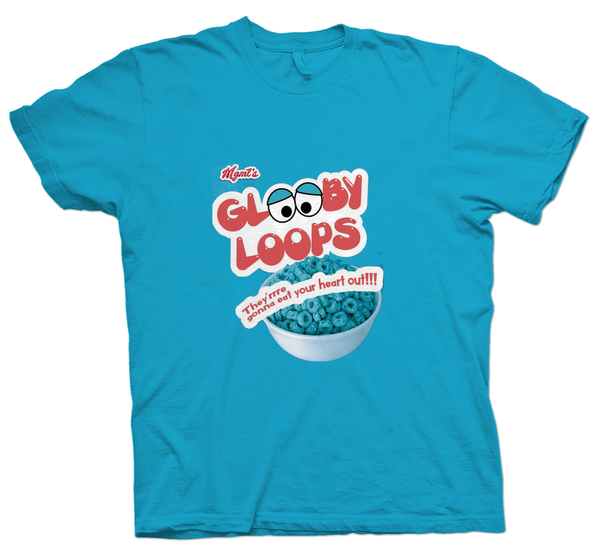 MGMT Glooby Loops T-Shirt- Bingo Merch Official Merchandise Shop Official
