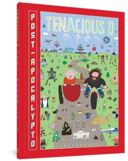 Tenacious D (PRE-ORDER) Post-Apocalypto: The Graphic Novel Book- Bingo Merch Official Merchandise Shop Official