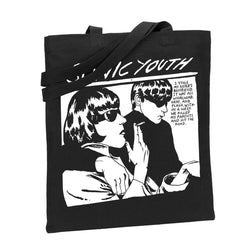 Sonic Youth Black Goo Totebag Totebag- Bingo Merch Official Merchandise Shop Official