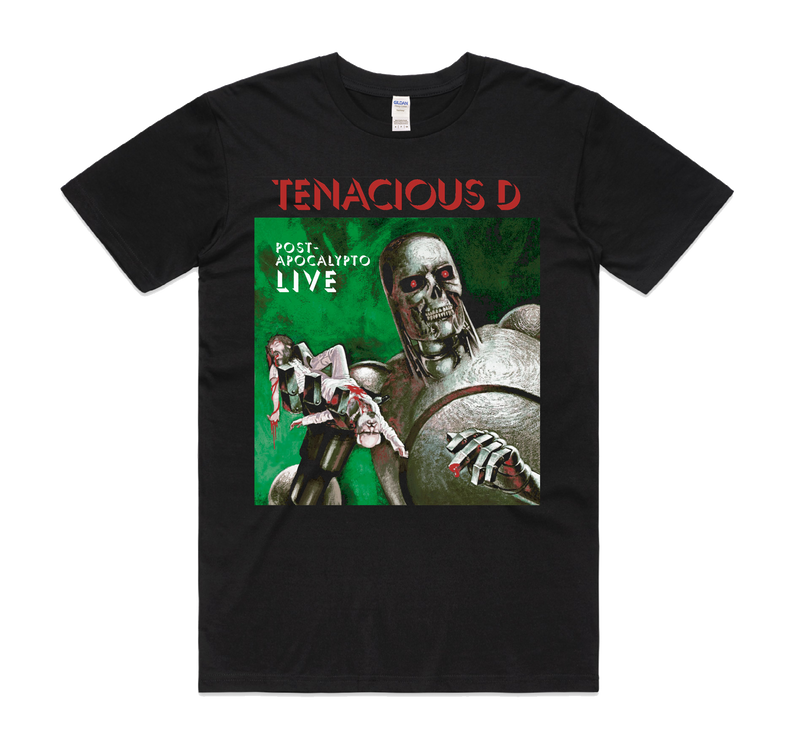 Tenacious D Robot T-Shirt- Bingo Merch Official Merchandise Shop Official