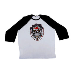 Flower Skull Raglan