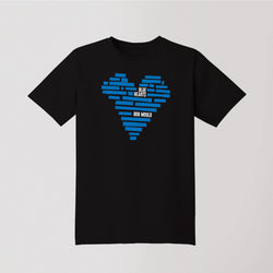 Bob Mould (PRE-ORDER) Blue Hearts T-Shirt T-Shirt- Bingo Merch Official Merchandise Shop Official