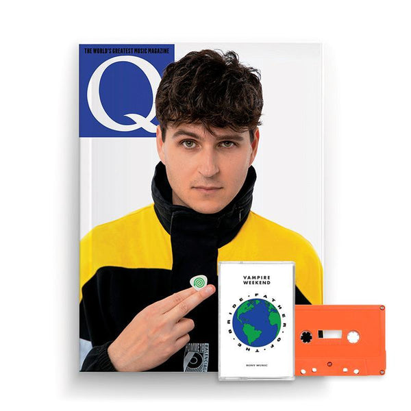 Vampire Weekend Limited Edition Q Magazine + Orange Cassette Cassette- Bingo Merch Official Merchandise Shop Official