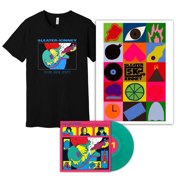Dig Me In LP + DMO Covers Tee + Poster Bundle