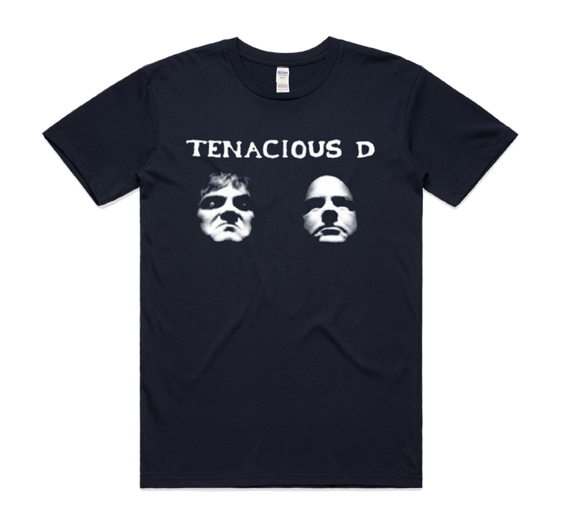 Tenacious D Faces T-Shirt- Bingo Merch Official Merchandise Shop Official