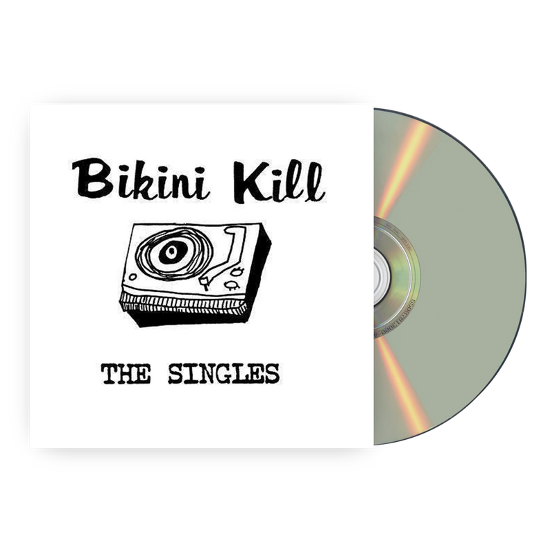 Bikini Kill The Singles CD CD- Bingo Merch Official Merchandise Shop Official