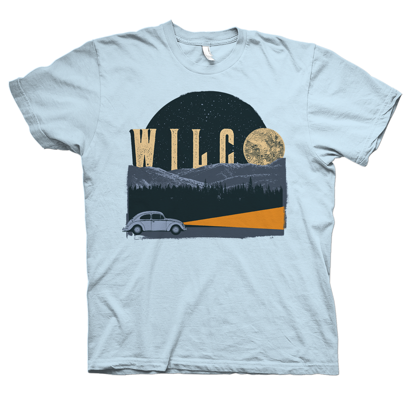 Wilco Blue Moon T-Shirt T-Shirt- Bingo Merch Official Merchandise Shop Official