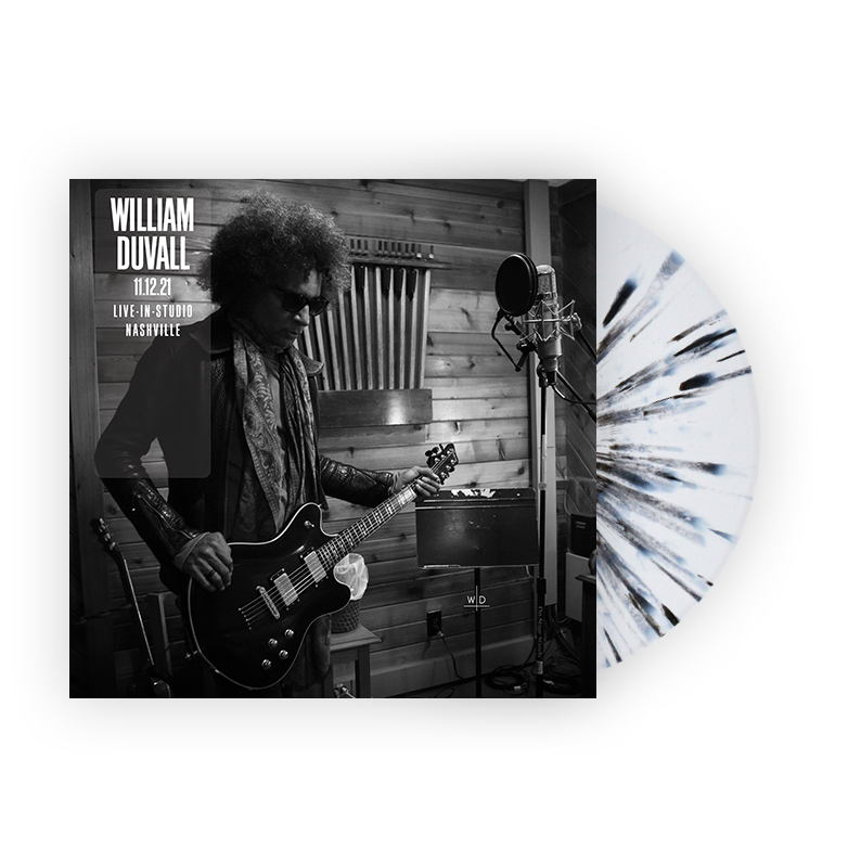 11.12.21 Live-In-Studio Nashville White w/ Black Splatter LP